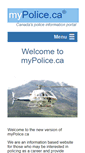 Mobile Screenshot of mypolice.ca